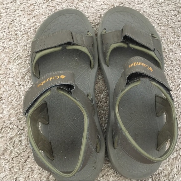 Columbia Olive Sandals Men 9 - Picture 7 of 7